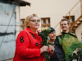 Во дворе орловского театра показали премьеру потрясающего спектакля «День 1418-й»
